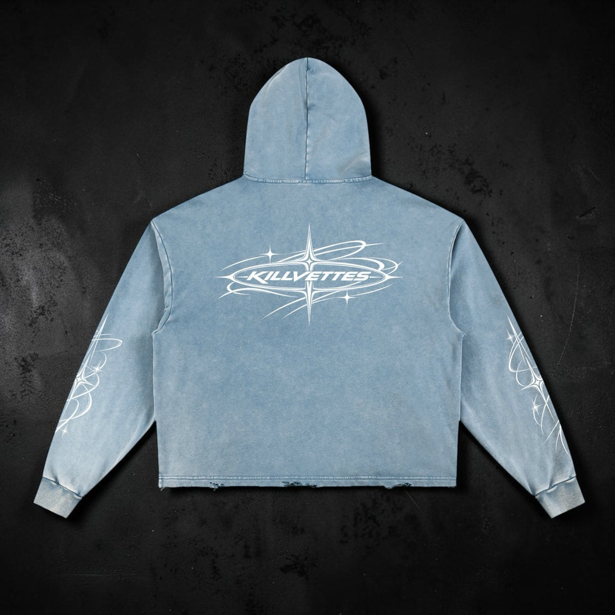 KillVettes Starlink Washed Hoodie