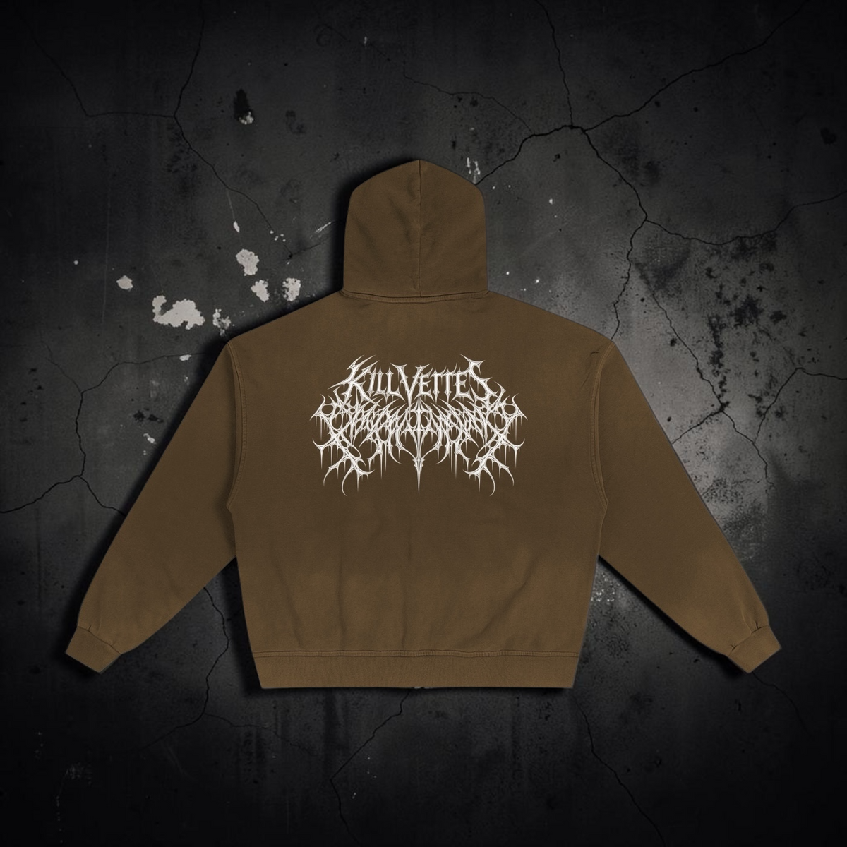 KillVettes Slaughter ZipUp Sunfade Hoodie