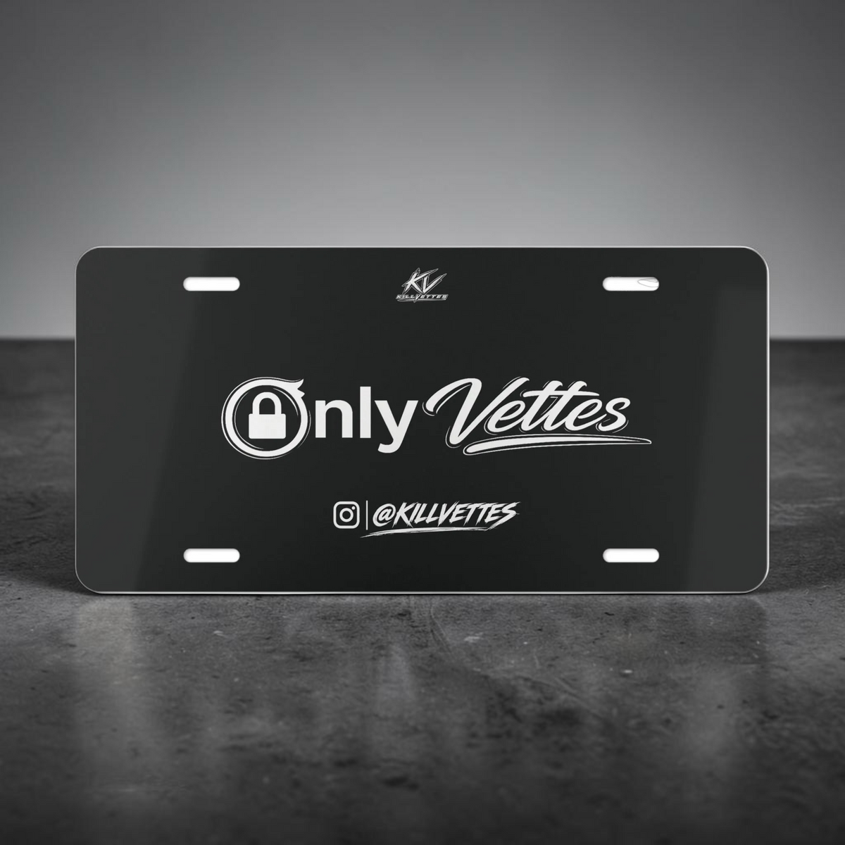 OnlyVettes Simple VanityPlate