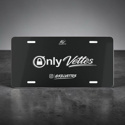 OnlyVettes Simple VanityPlate