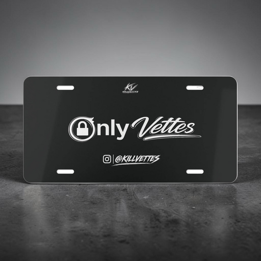 OnlyVettes Simple VanityPlate