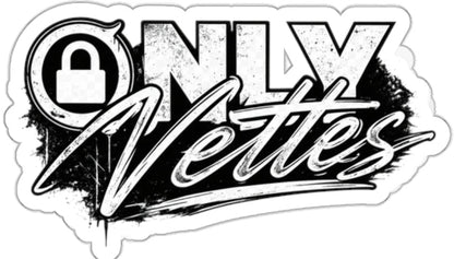 OnlyVettes Retro Sticker