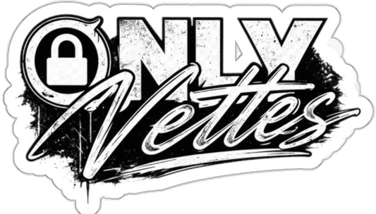OnlyVettes Retro Sticker
