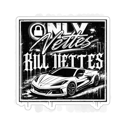 OnlyVettes C8 Street Sticker