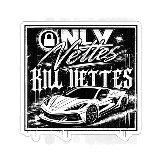 OnlyVettes C8 Street Sticker