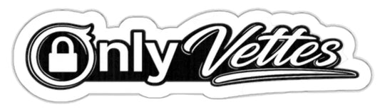 OnlyVettes Logo Sticker