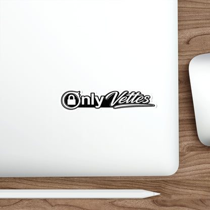 OnlyVettes Logo Sticker