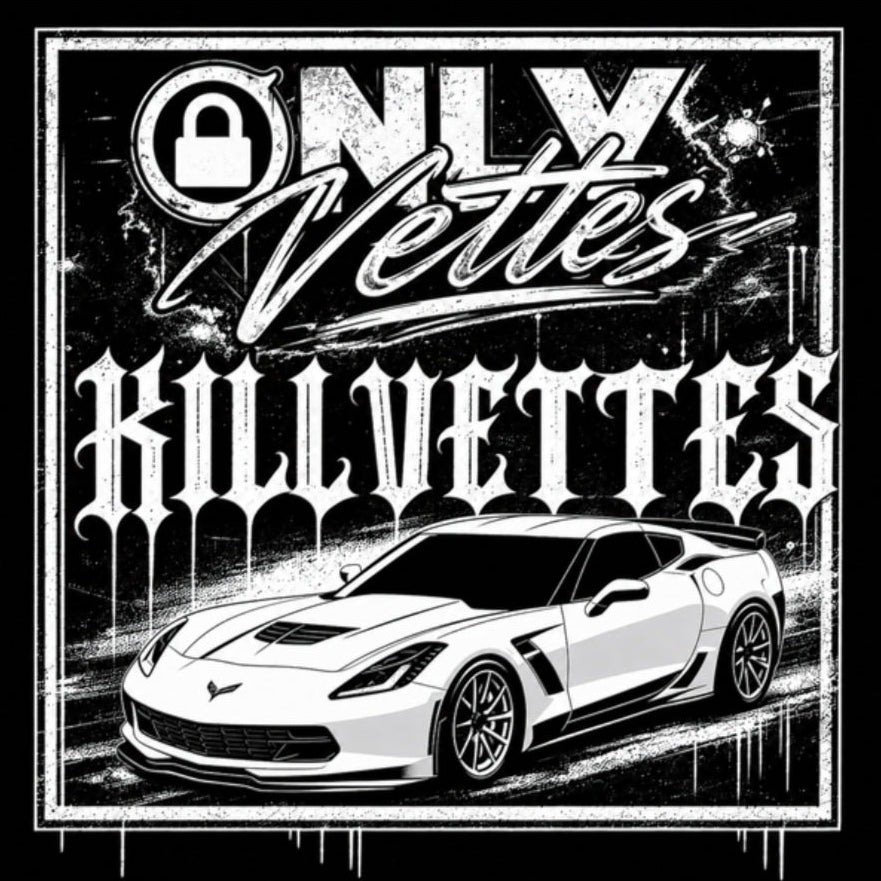 OnlyVettes C7 Street Sticker