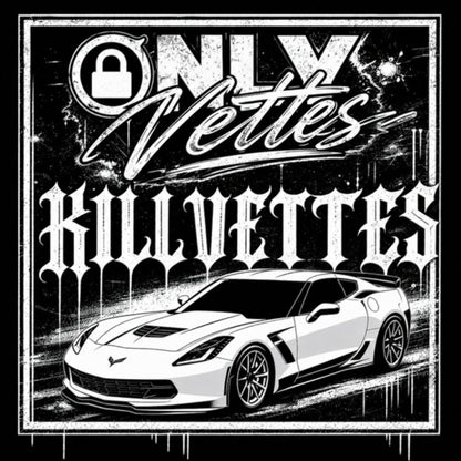 OnlyVettes C7 Street Sticker