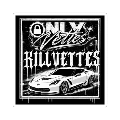 OnlyVettes C7 Street Sticker