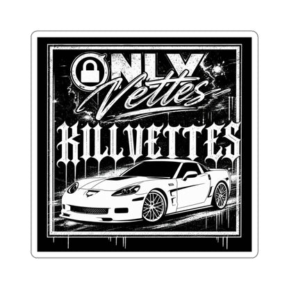 OnlyVettes C6 Street Sticker
