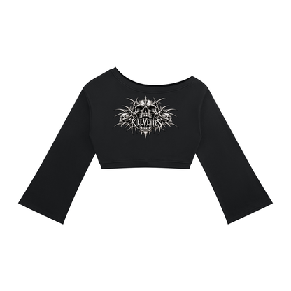 Women's Off-Shoulder Sweatshirt