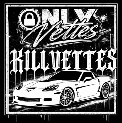 OnlyVettes C6 Street Sticker