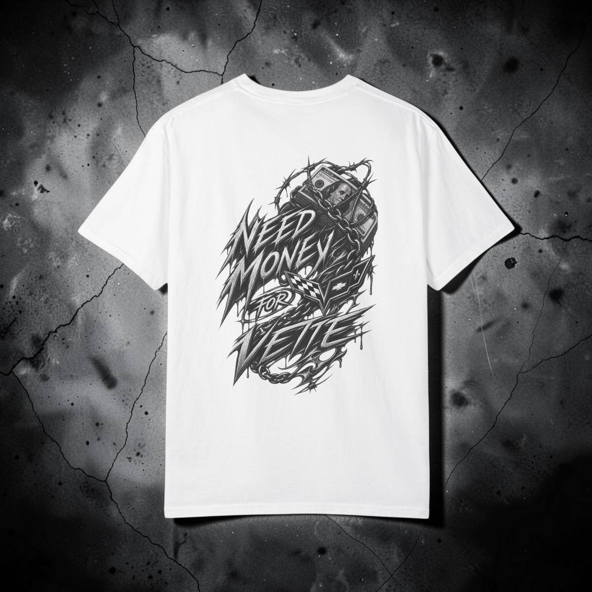 Need Money For Vette Tee Cotton