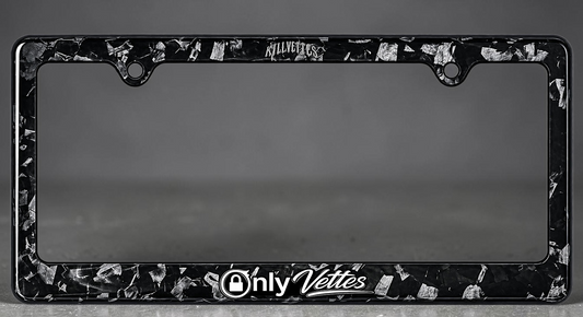 KillVettes “OnlyVettes” License Plate Frame