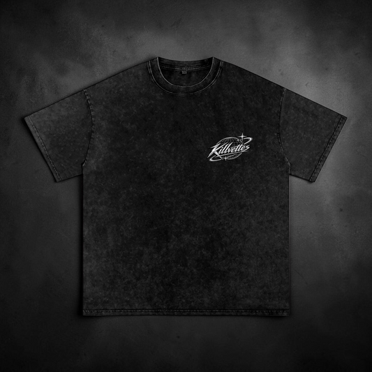KillVettes GLOBALSnow Washed Oversized Cotton T-Shirt