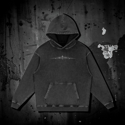 KillVettes THE VETTE GETS EM WET Snow Washed Hoodie
