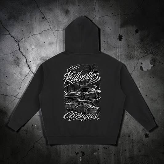 “C6BUSTIN X KILLVETTES” Ambassador Zip Up Hoodie