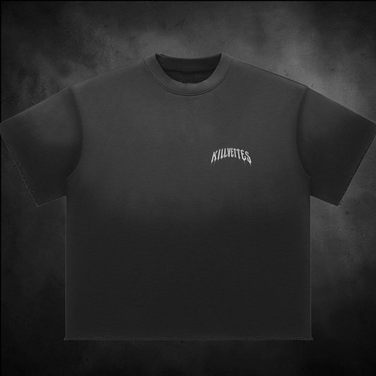 KillVettes Demented Skull Sun Fade T-Shirt