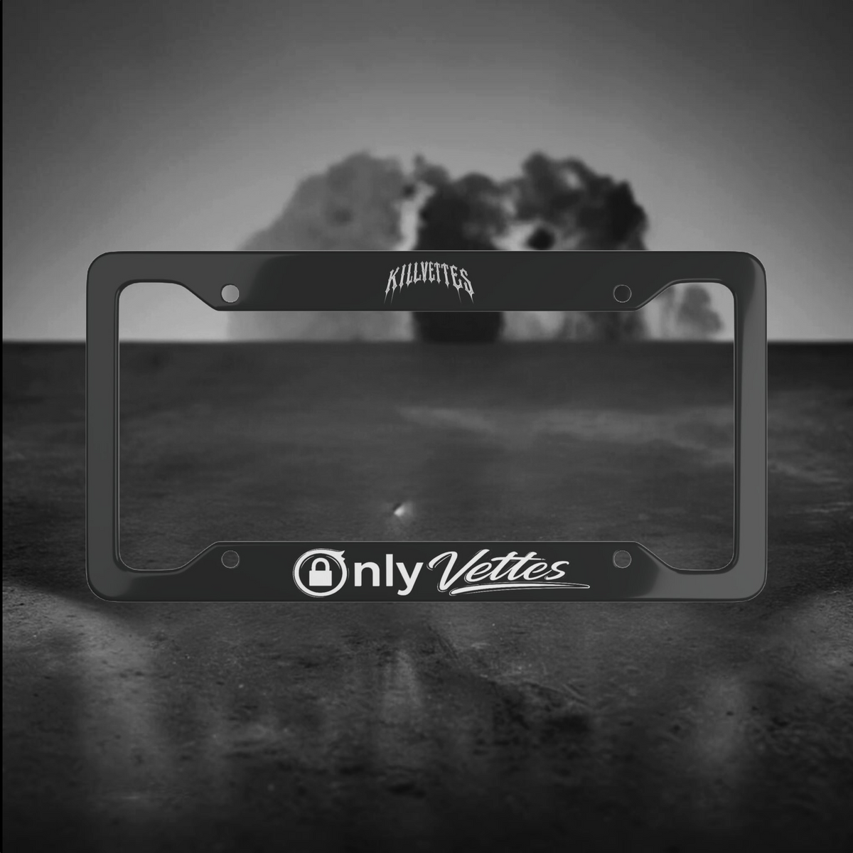 OnlyVettes License Plate Frame