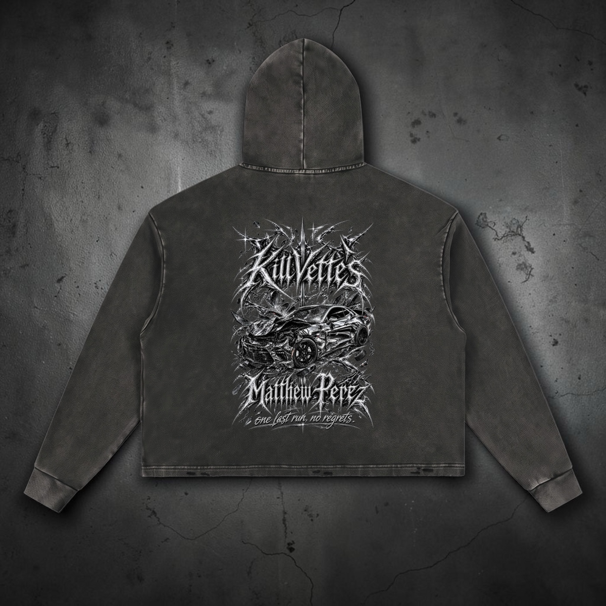 “MATTHEW PEREZ X KILLVETTES” Ambassador Cropped Hoodie