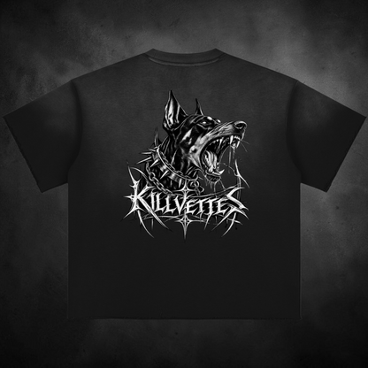 KillVettes DOBERMAN Sun Fade T-Shirt