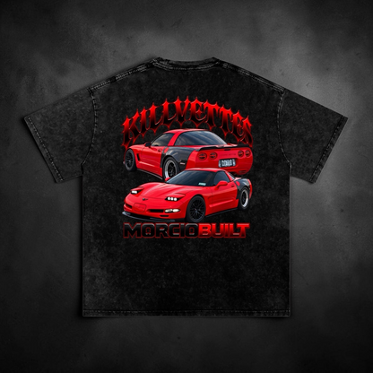 MORCIOBUILT X KILLVETTES Snow Washed Tee