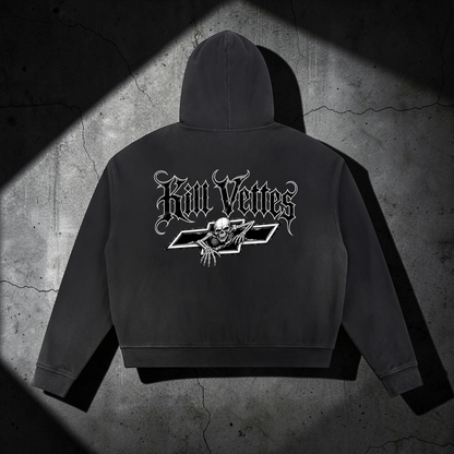 KillVettes Medieval Zip Hoodie