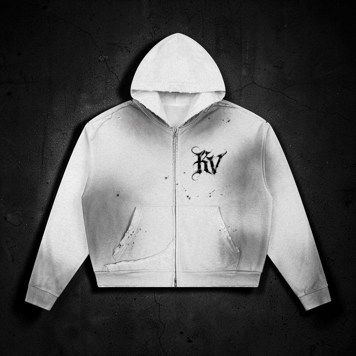 KillVettes Medieval Zip Hoodie