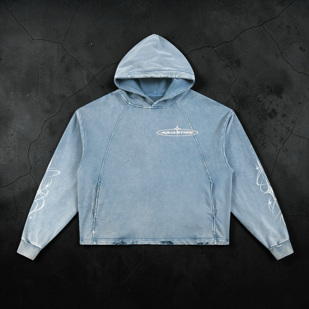 KillVettes Starlink Washed Hoodie