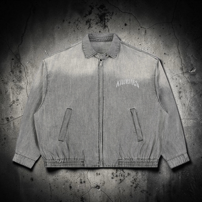 KillVettes Orgins Wash Full-Zip Denim Jacket