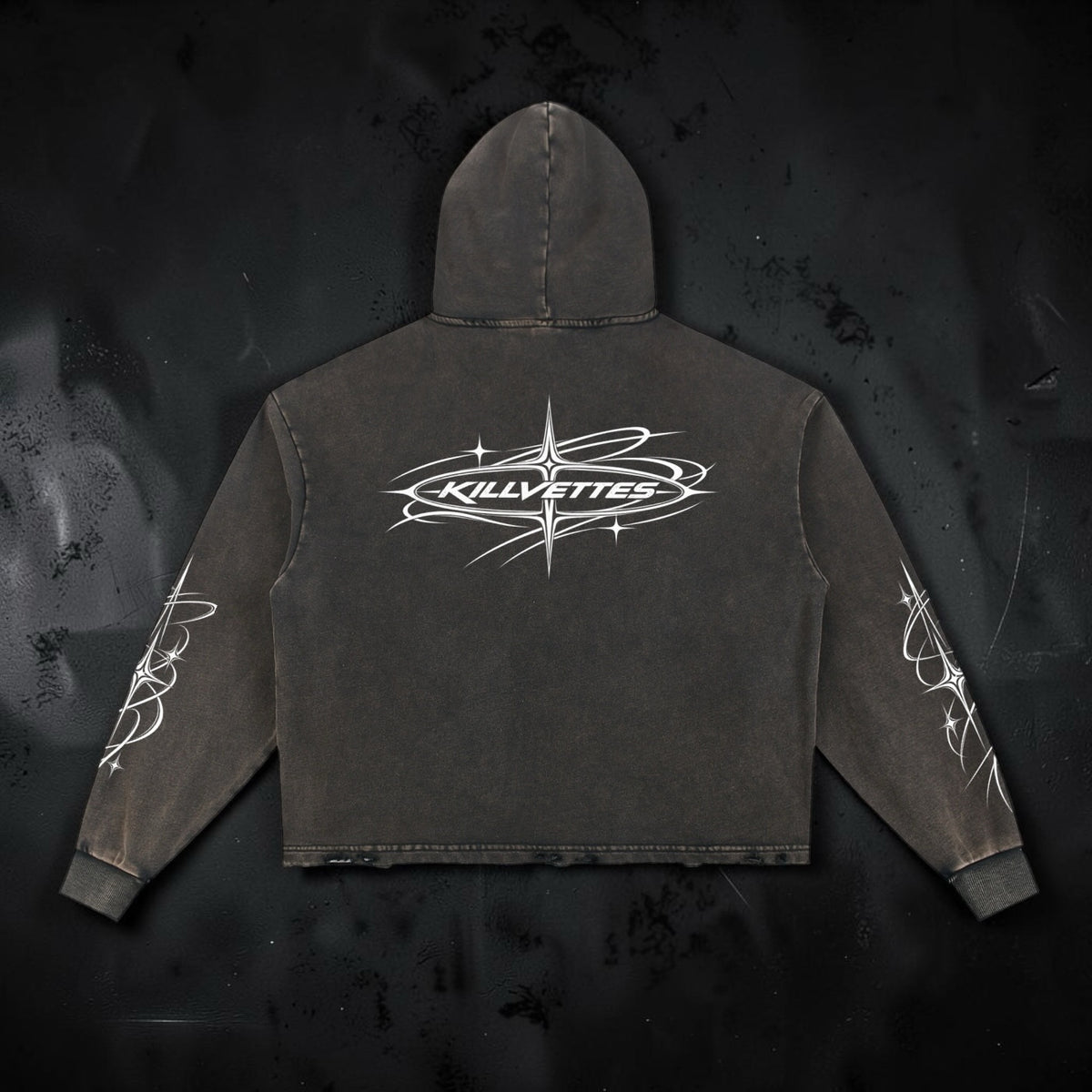 KillVettes Starlink Washed Hoodie