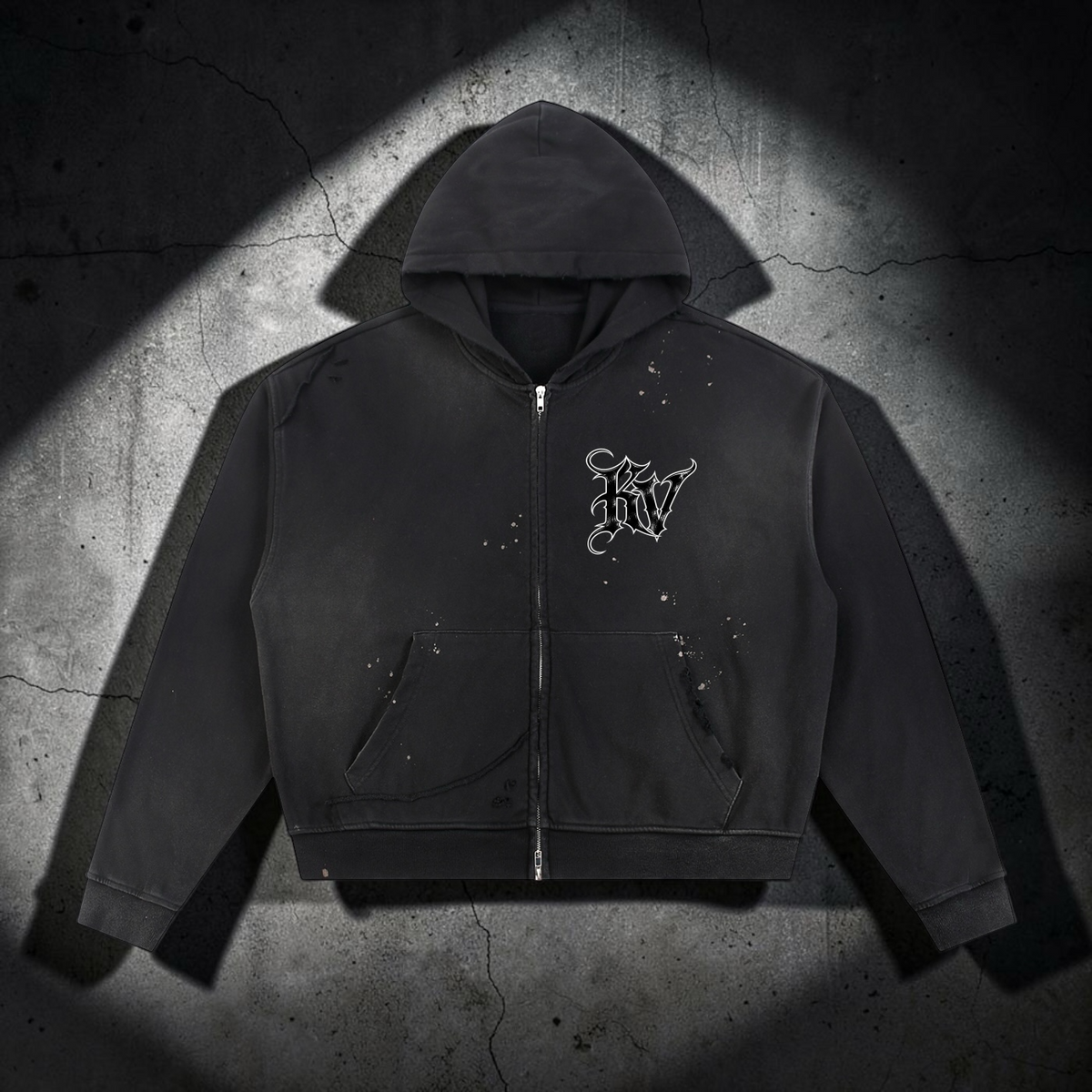 KillVettes Medieval Zip Hoodie
