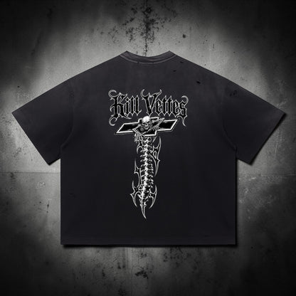 KillVettes Midevil Spine Tee