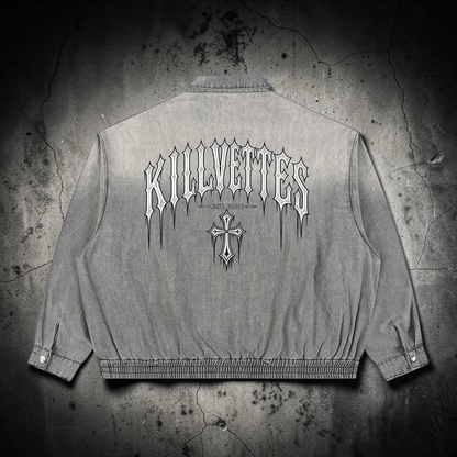 KillVettes Orgins Wash Full-Zip Denim Jacket