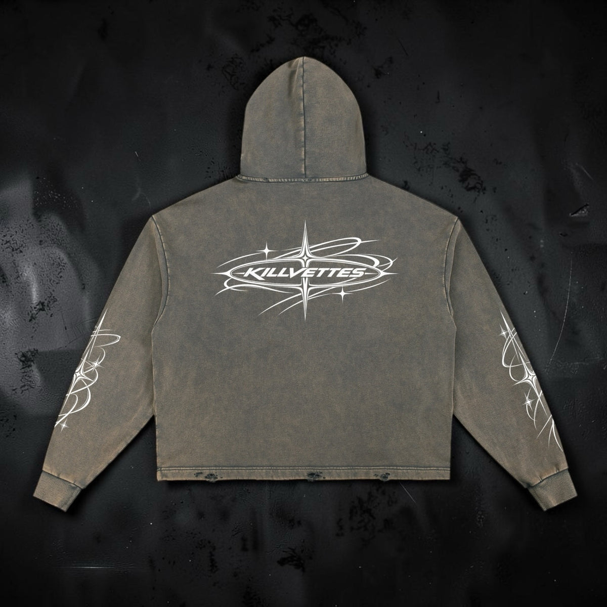 KillVettes Starlink Washed Hoodie