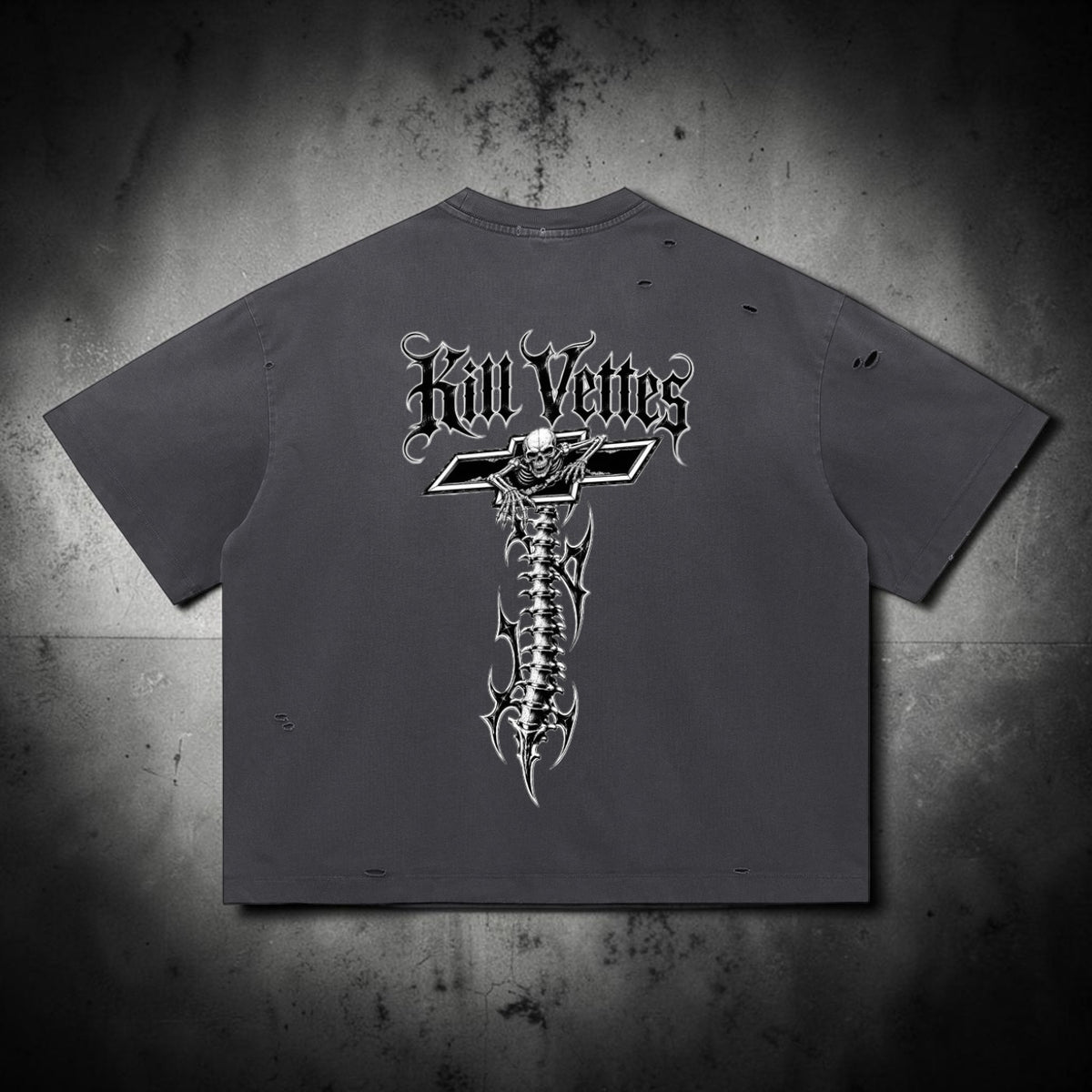 KillVettes Midevil Spine Tee